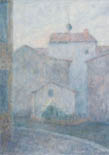 Panting by Martha Stone, "The Houses at Comacchio"
