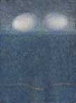 Painting by Martha Stone, "Two Eggs"